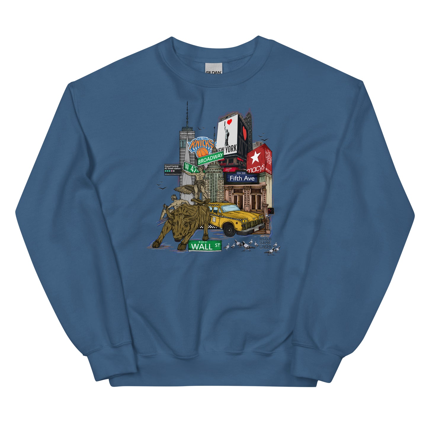 NYC graphic crewneck (unisex)