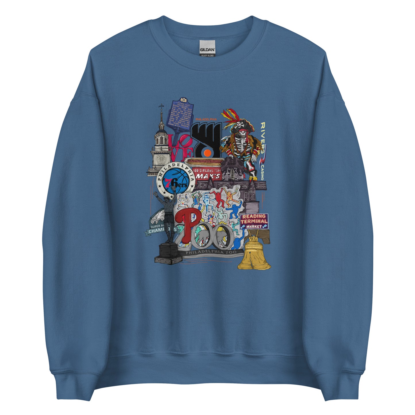 Philly Graphic Crewneck (unisex)