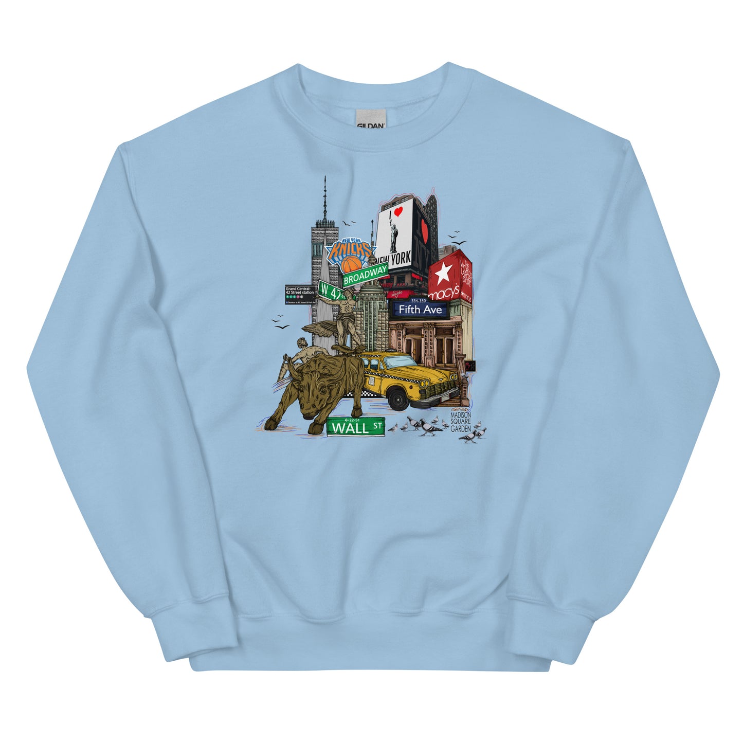 NYC graphic crewneck (unisex)