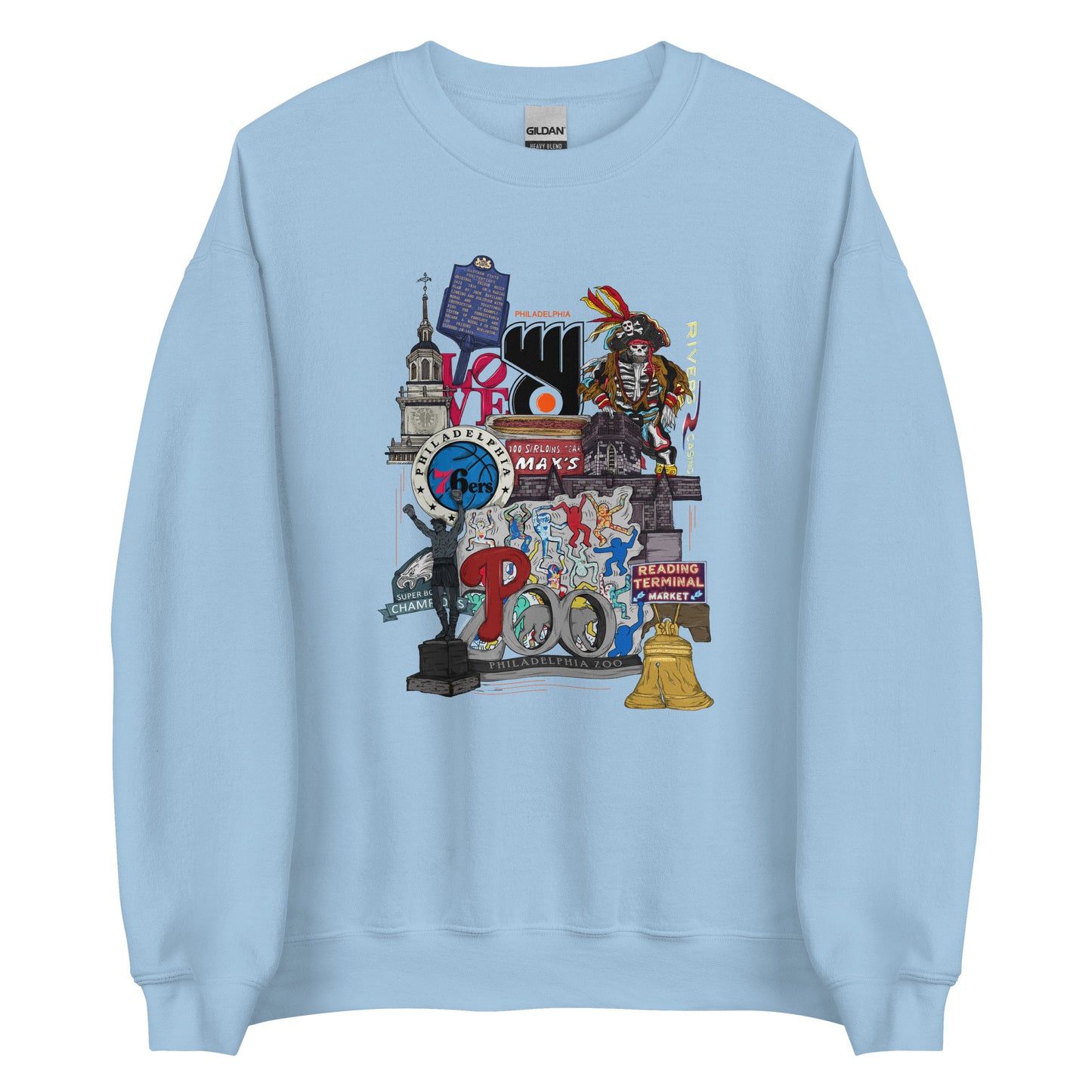 Philly Graphic Crewneck (unisex)