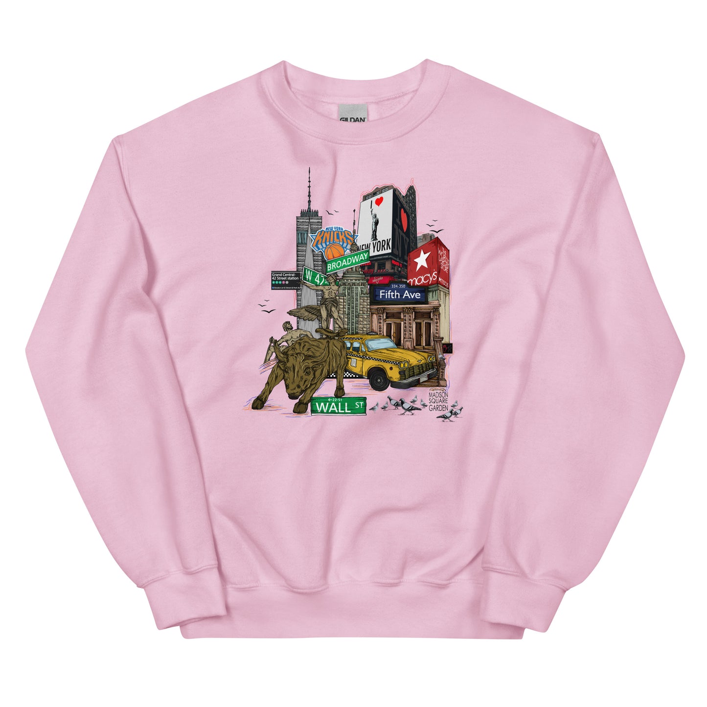NYC graphic crewneck (unisex)