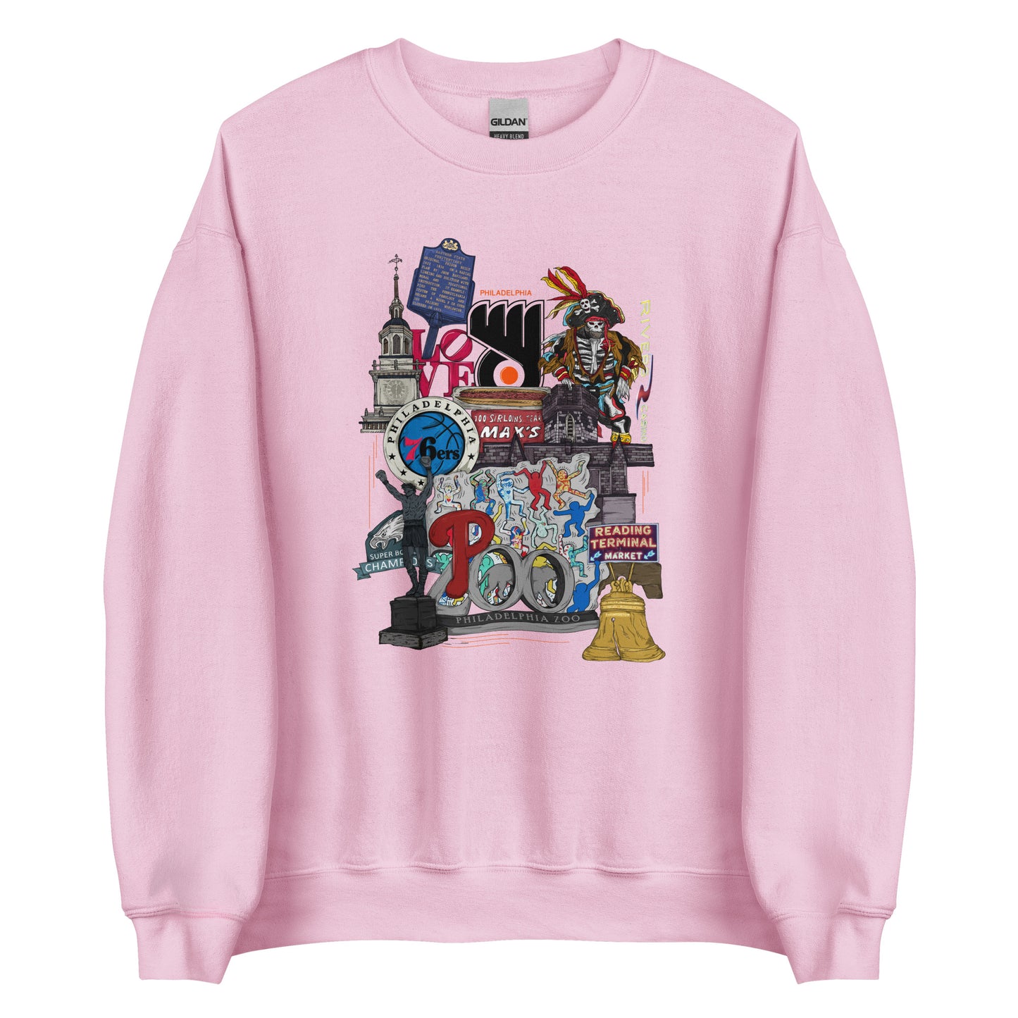 Philly Graphic Crewneck (unisex)