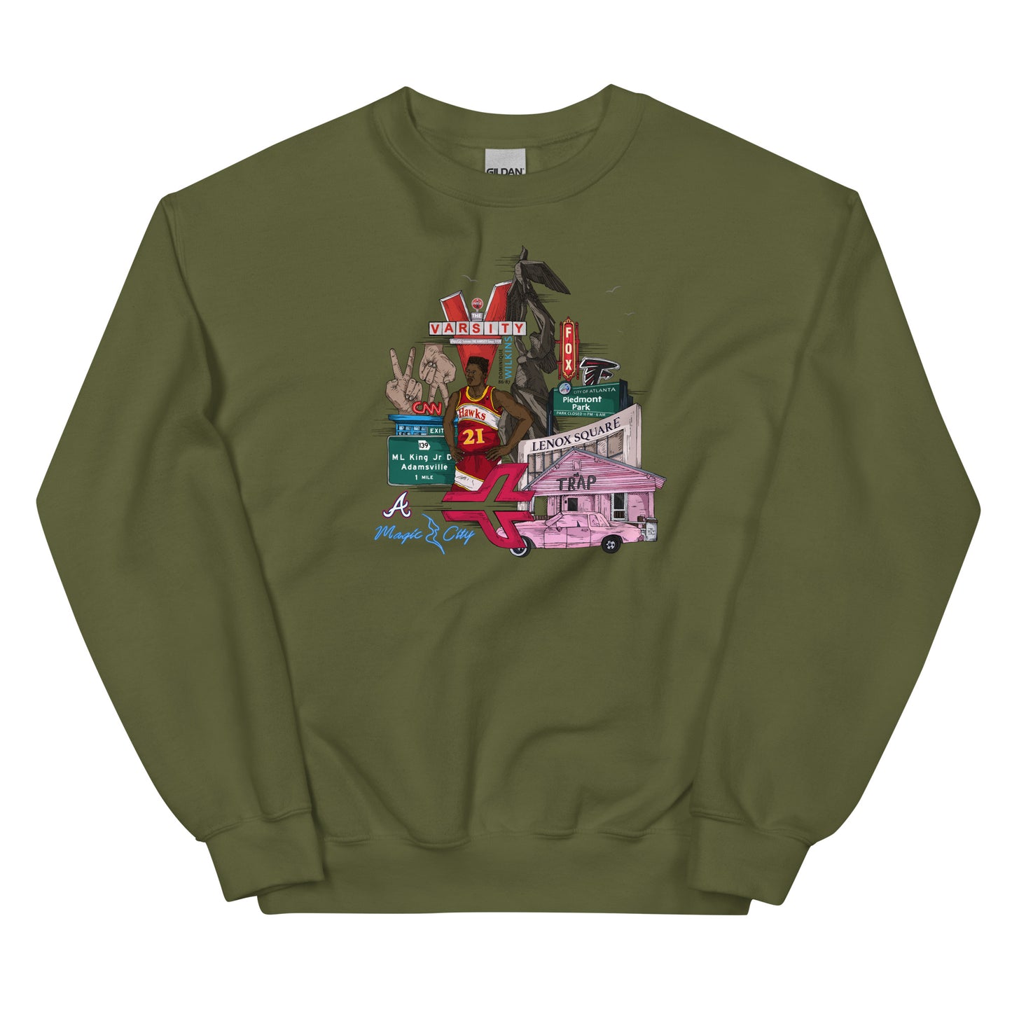ATL graphic Crewneck (unisex)