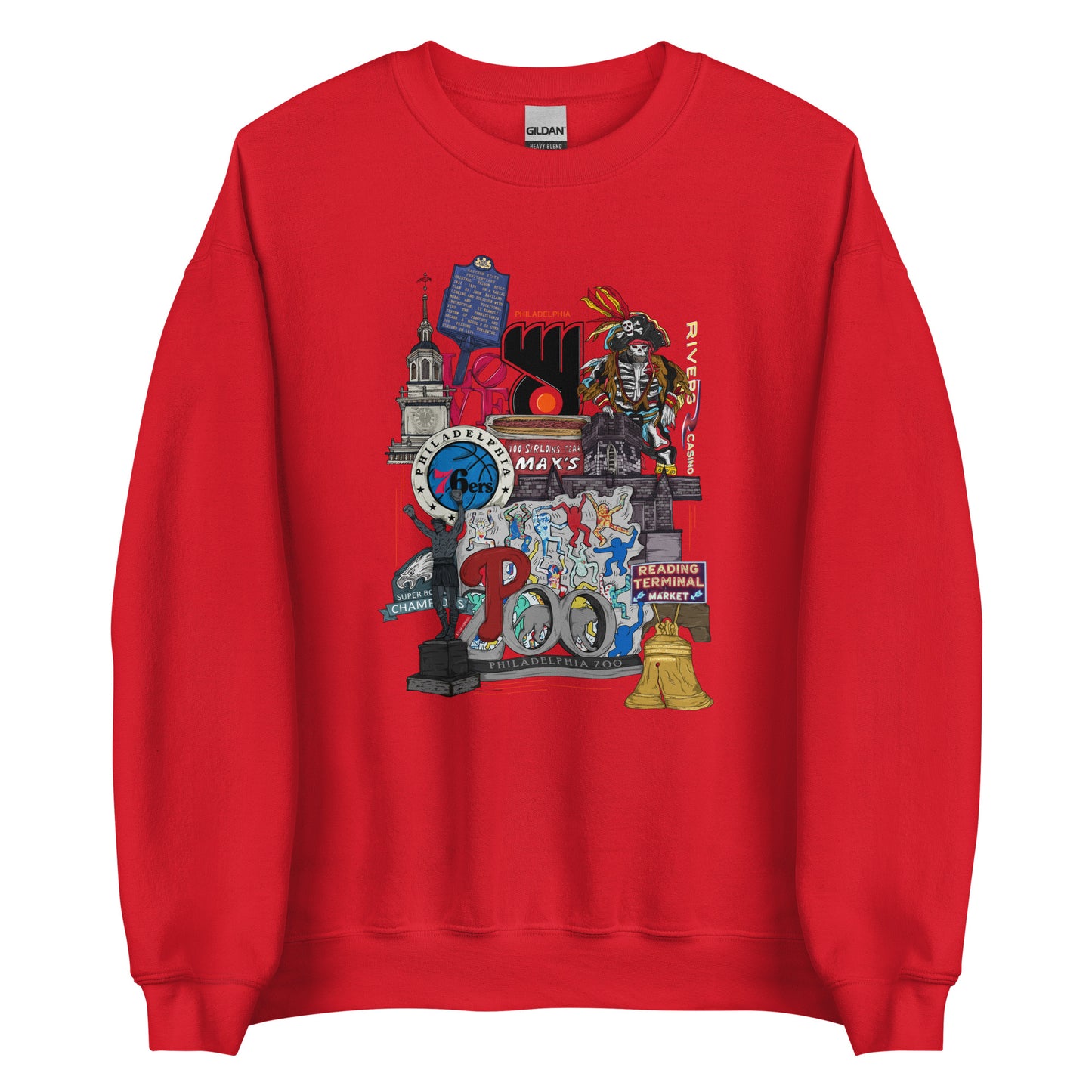 Philly Graphic Crewneck (unisex)