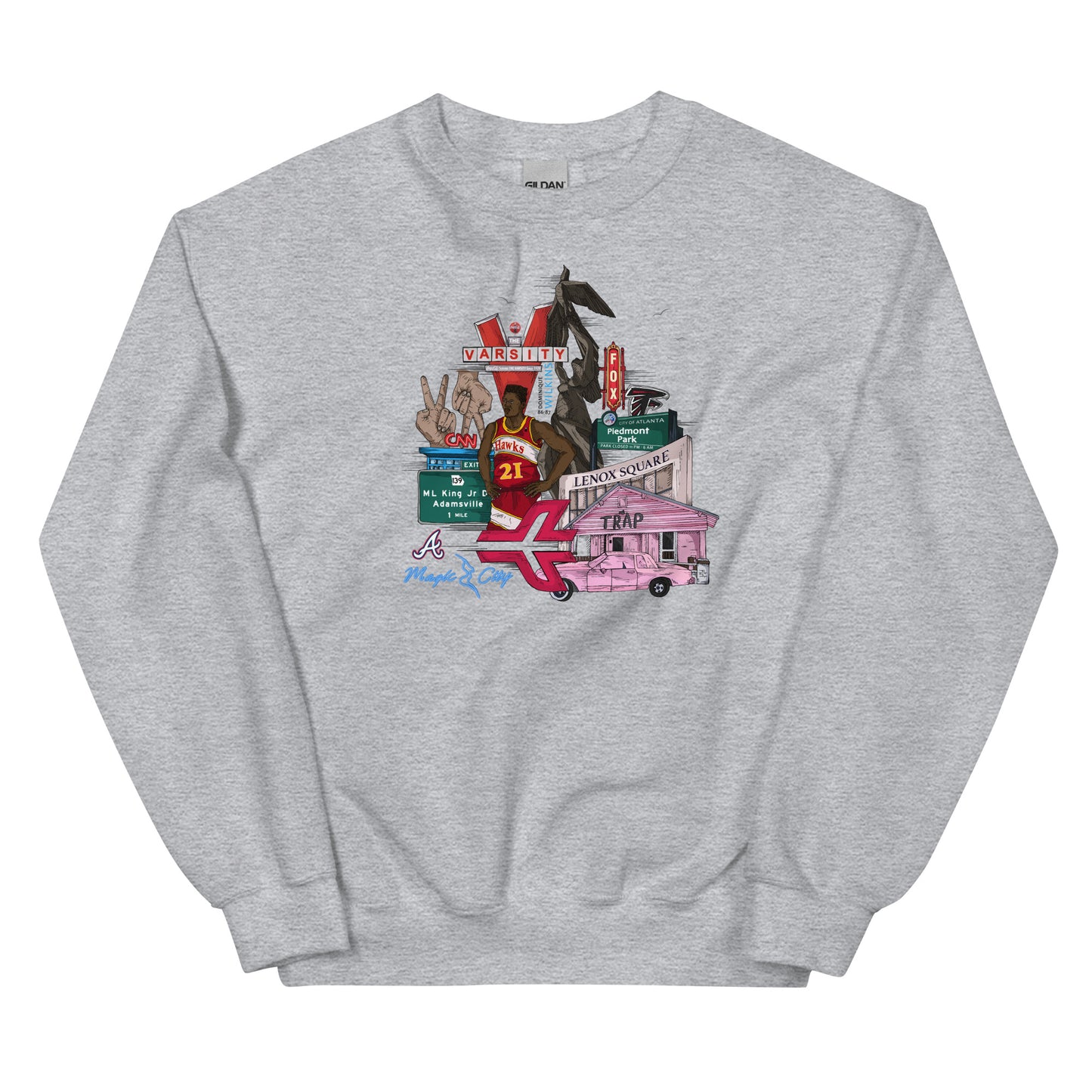 ATL graphic Crewneck (unisex)