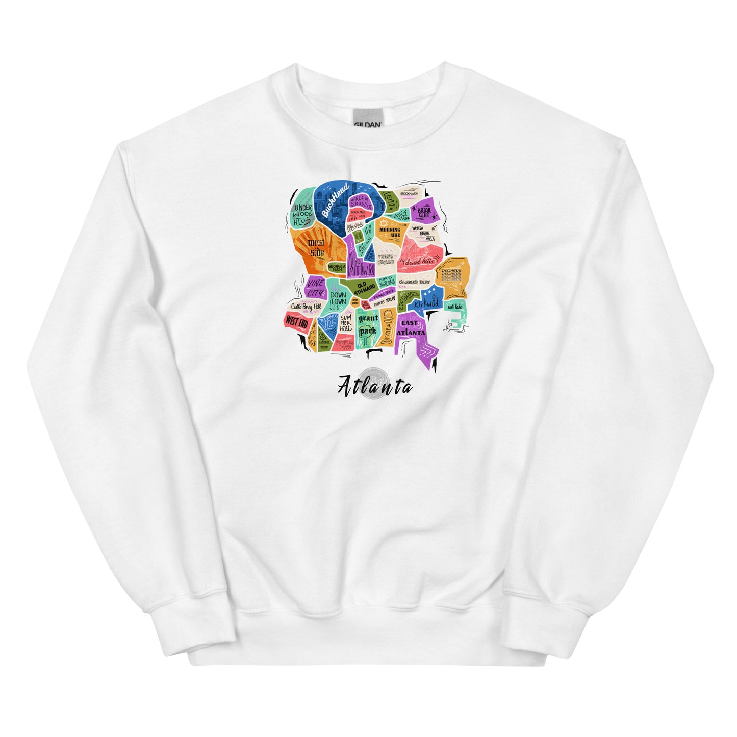 ATL map Crewneck (unisex)