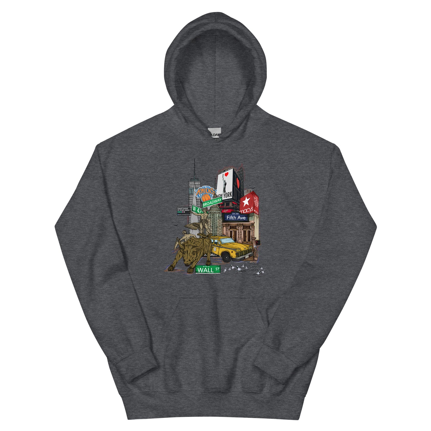 NYC graphic Hoodie (unisex)