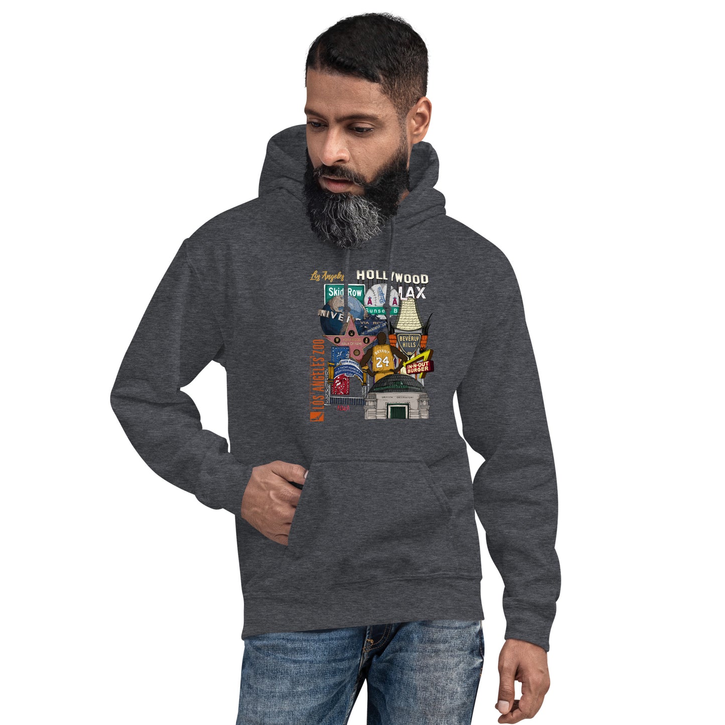 Los Angeles Graphic Hoodie (unisex)