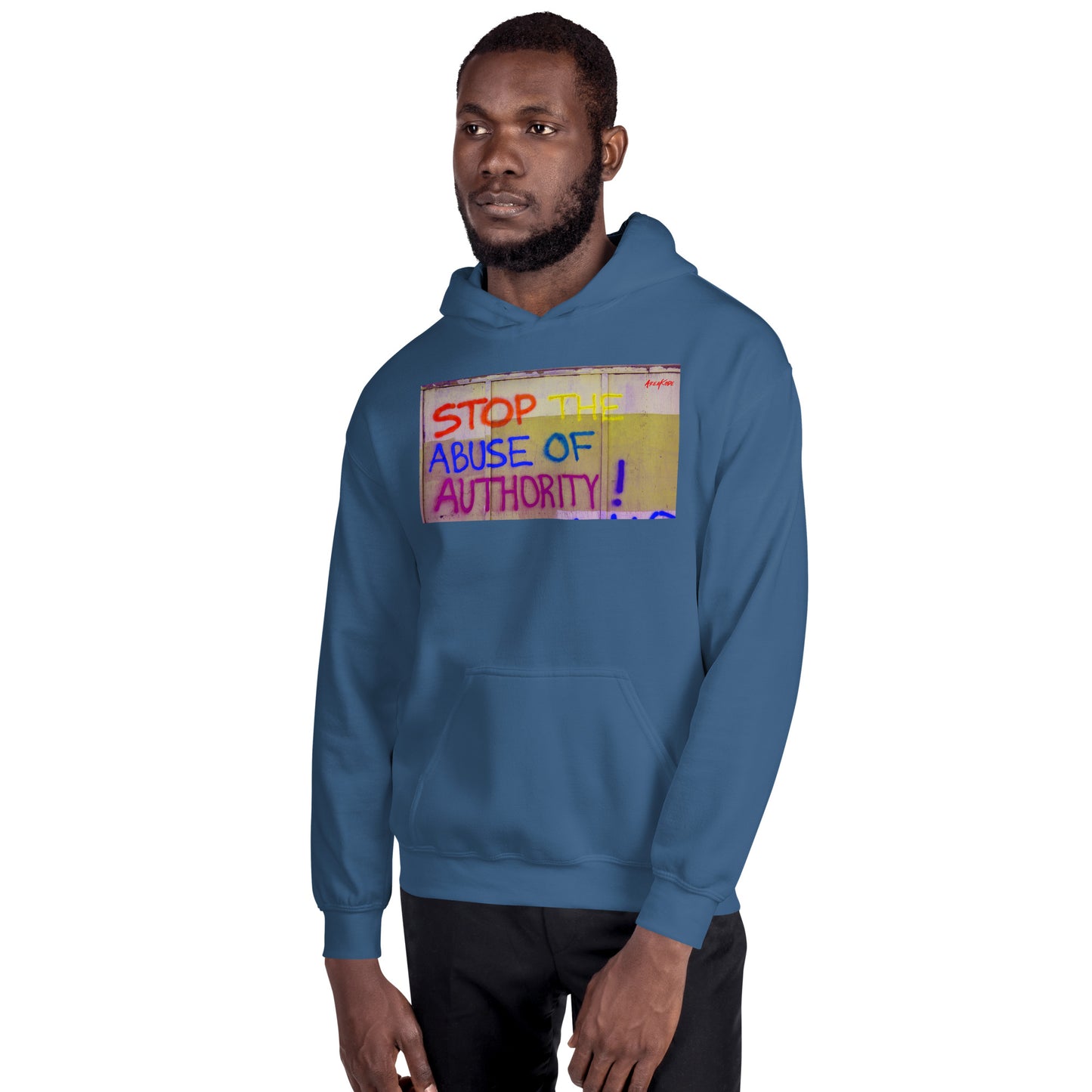 STOP ABUSE OF AUTHORITY Hoodie (unisex)