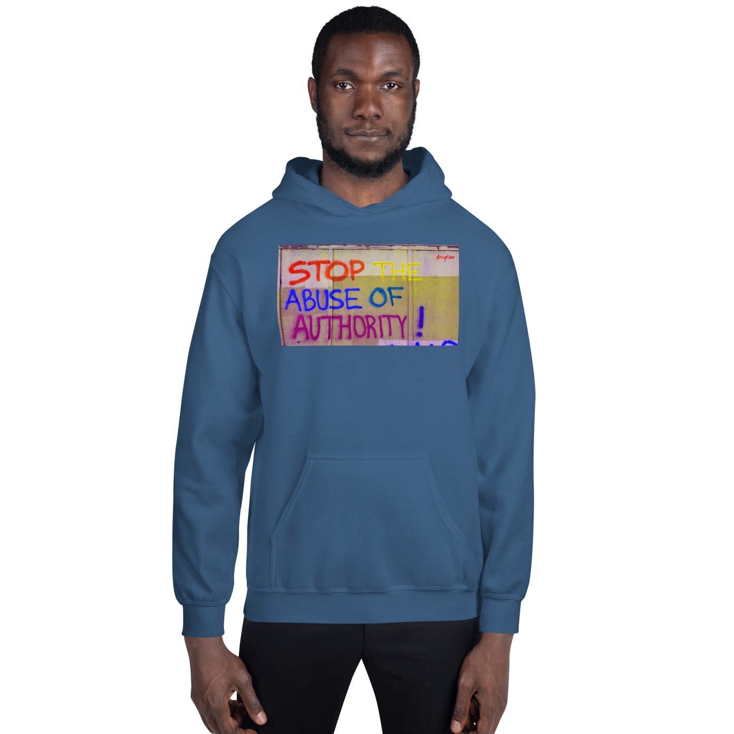 STOP ABUSE OF AUTHORITY Hoodie (unisex)