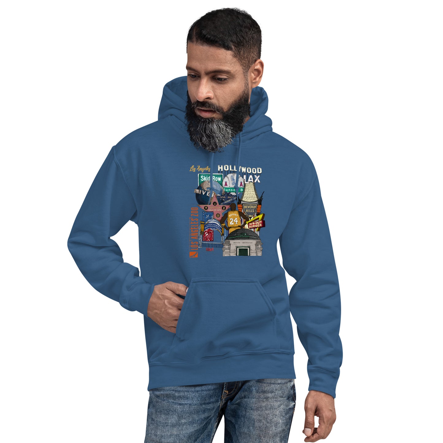 Los Angeles Graphic Hoodie (unisex)