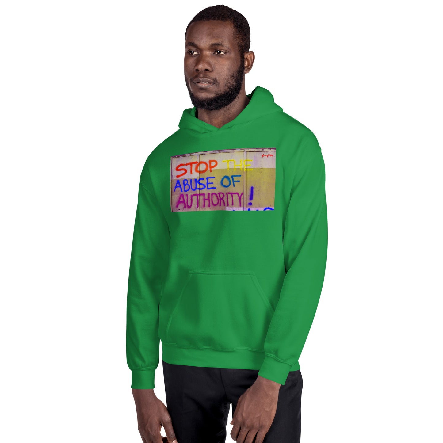 STOP ABUSE OF AUTHORITY Hoodie (unisex)