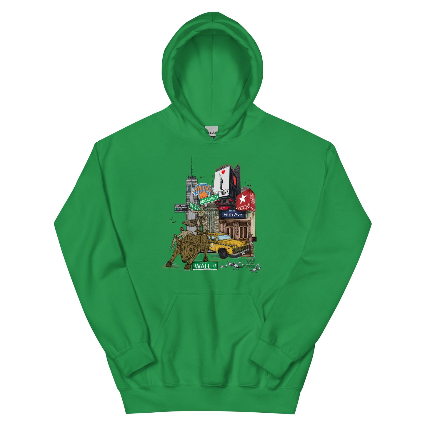 NYC graphic Hoodie (unisex)