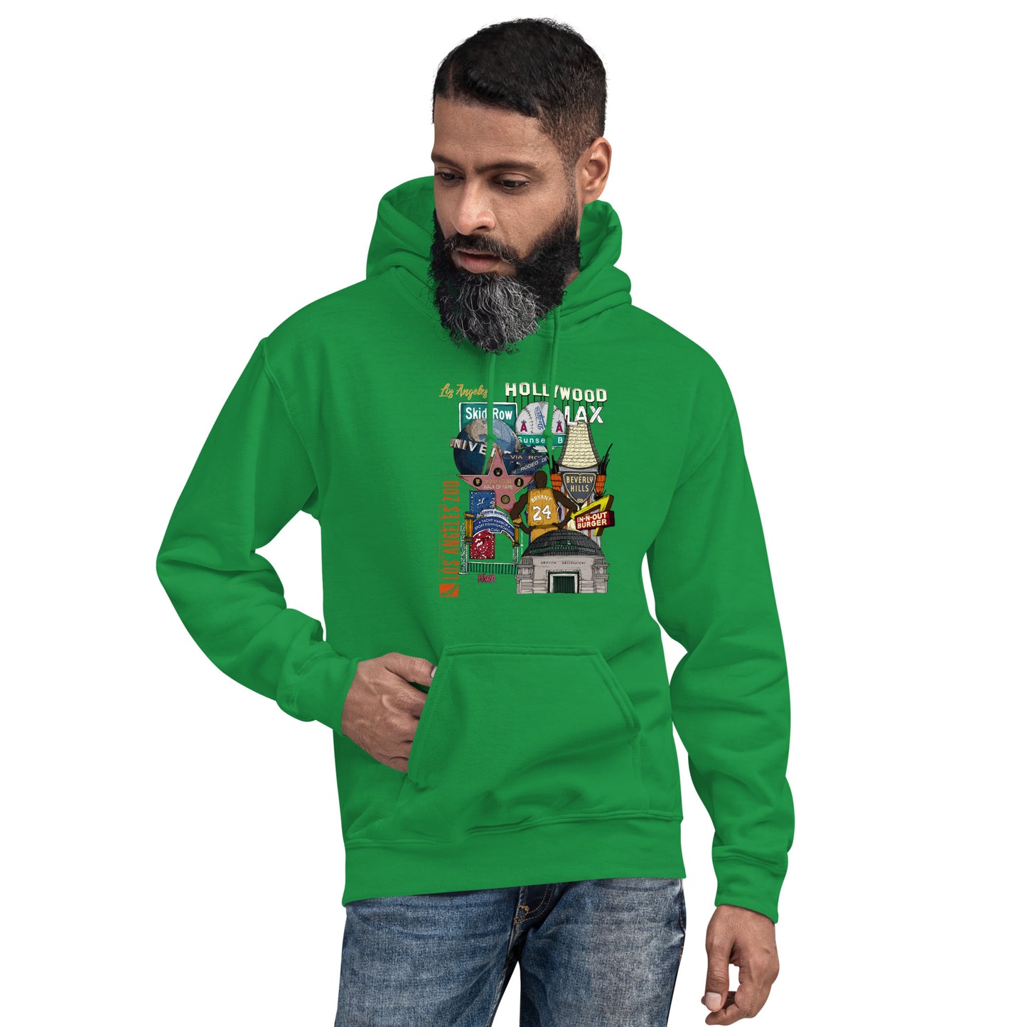 Los Angeles Graphic Hoodie (unisex)