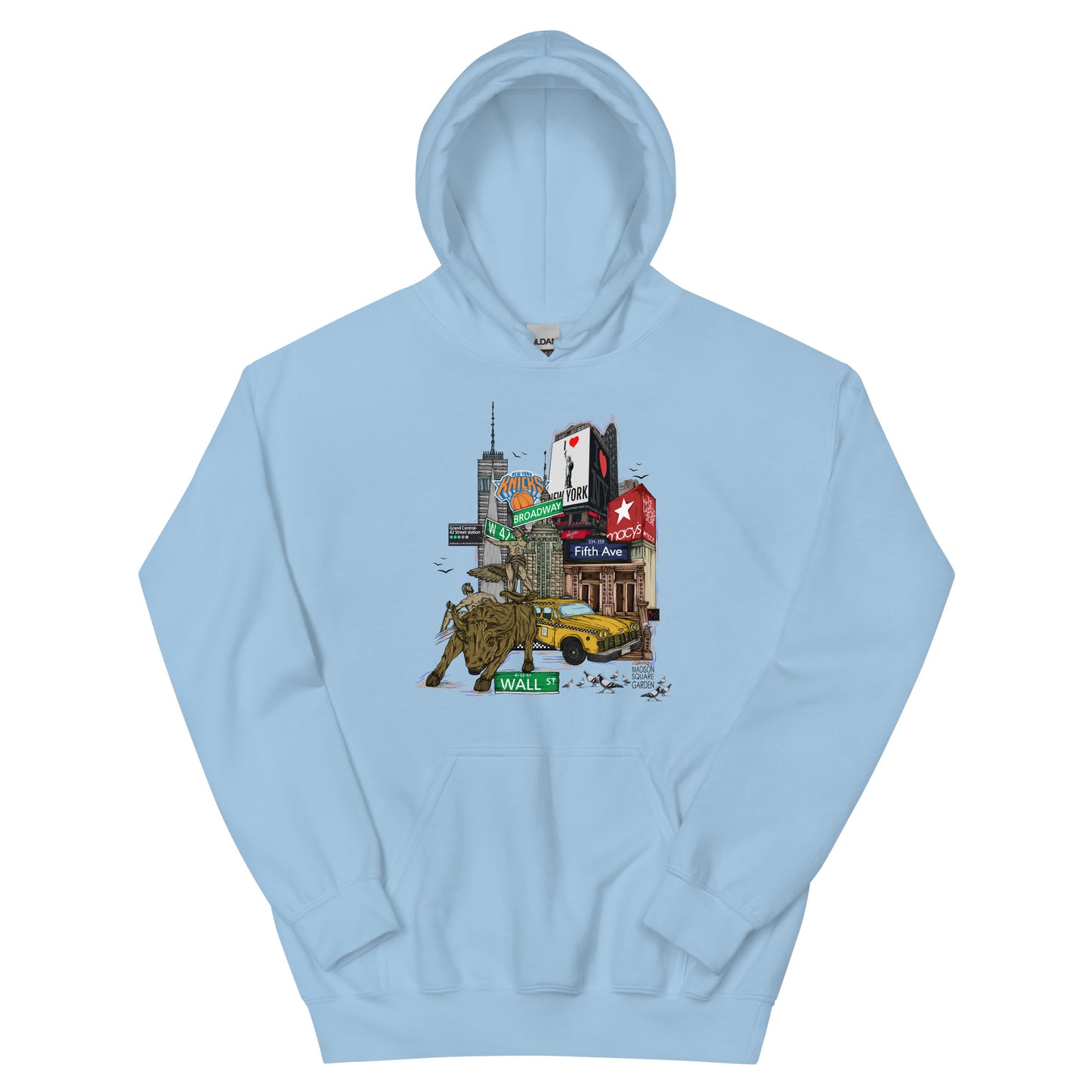 NYC graphic Hoodie (unisex)