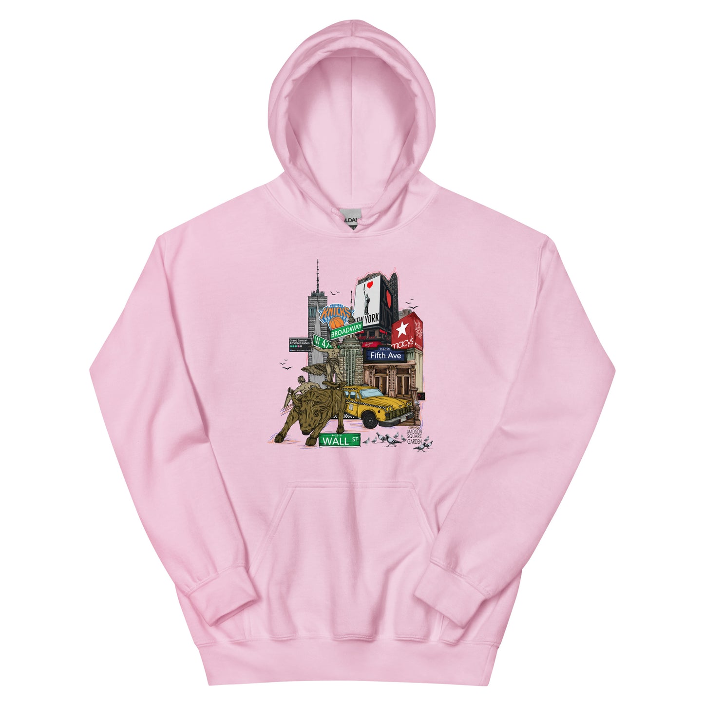 NYC graphic Hoodie (unisex)