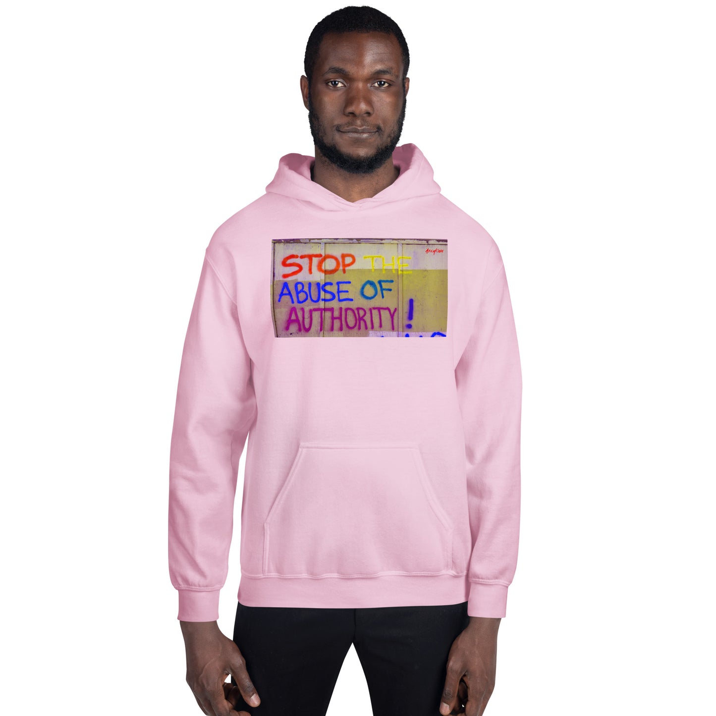 STOP ABUSE OF AUTHORITY Hoodie (unisex)