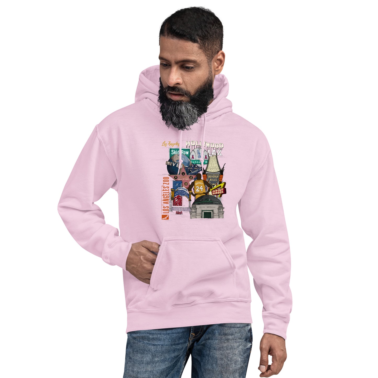 Los Angeles Graphic Hoodie (unisex)