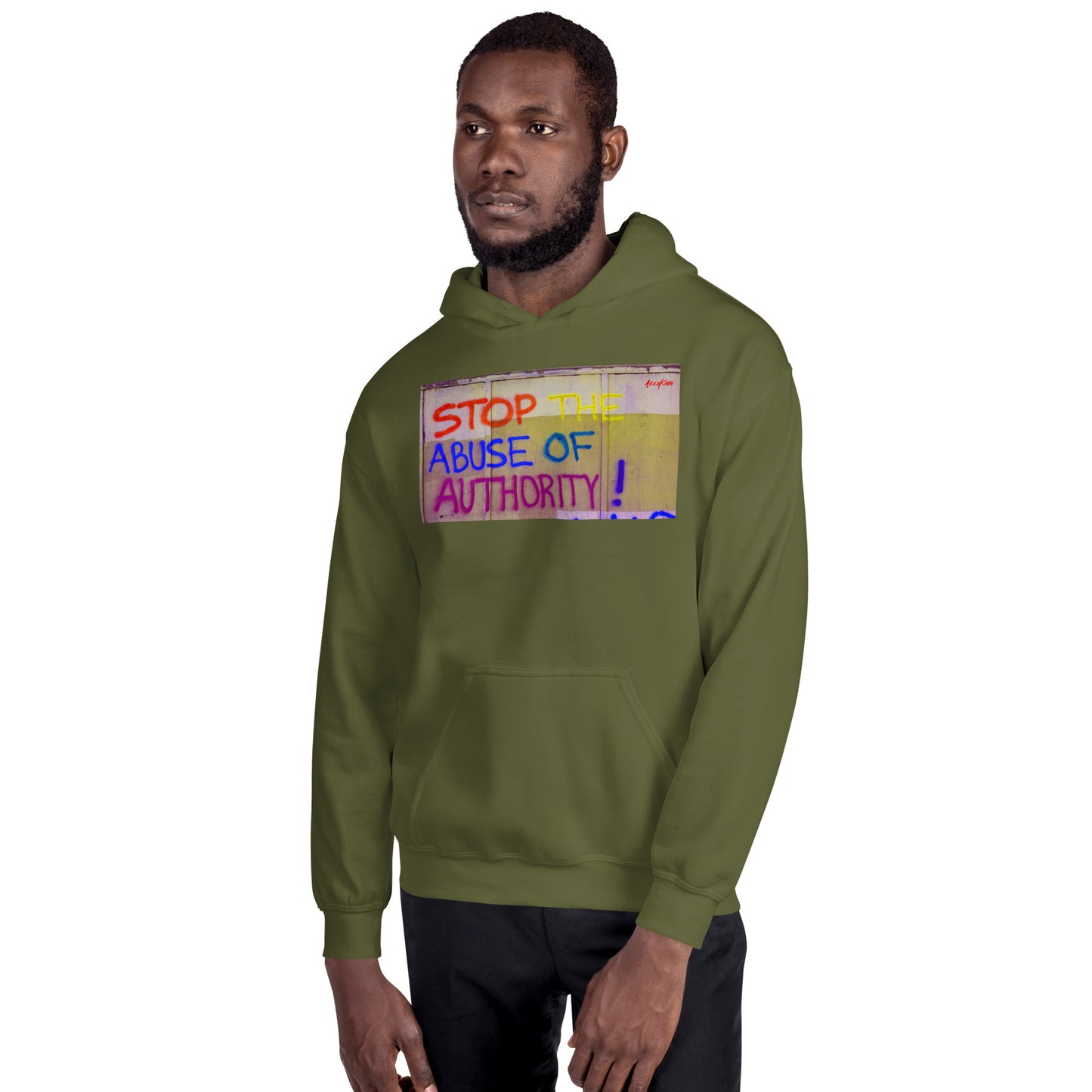 STOP ABUSE OF AUTHORITY Hoodie (unisex)