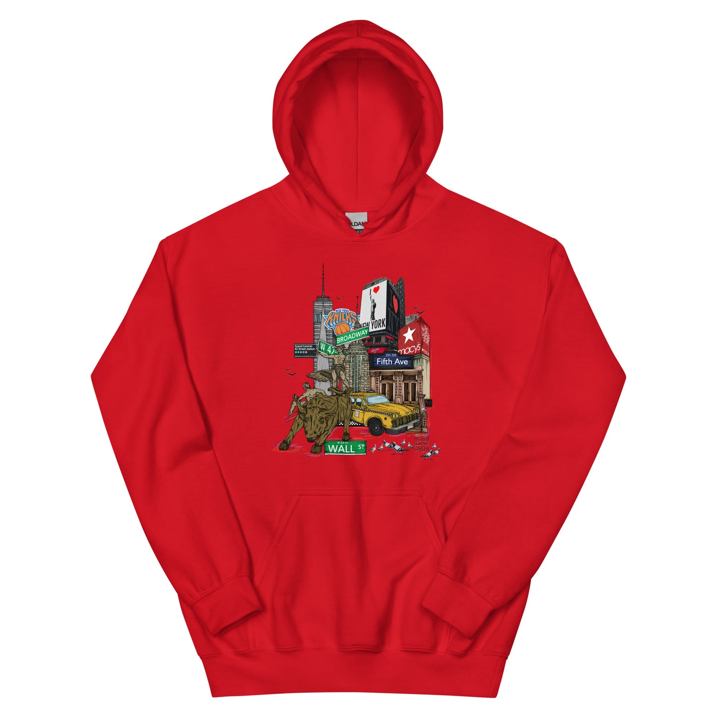 NYC graphic Hoodie (unisex)