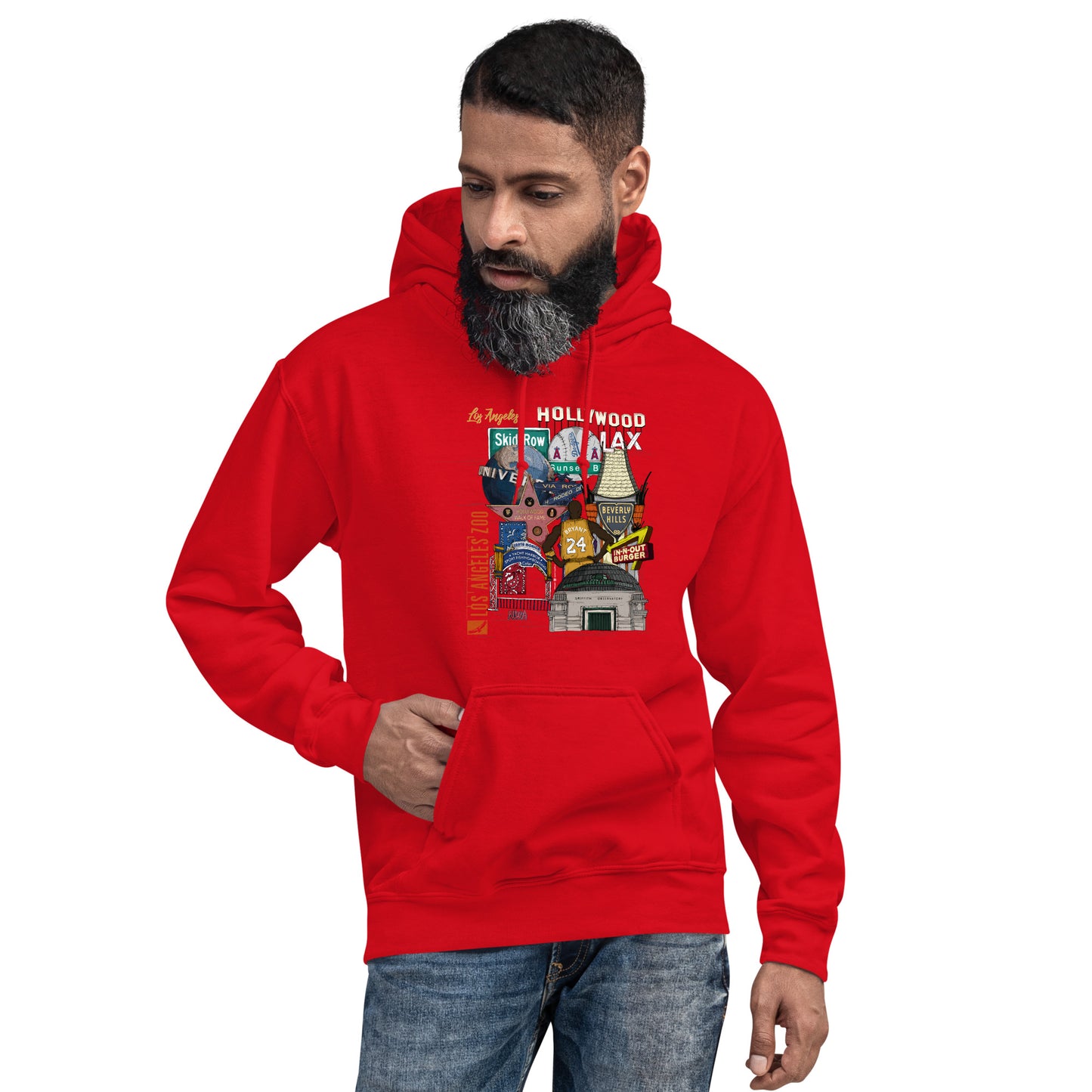 Los Angeles Graphic Hoodie (unisex)
