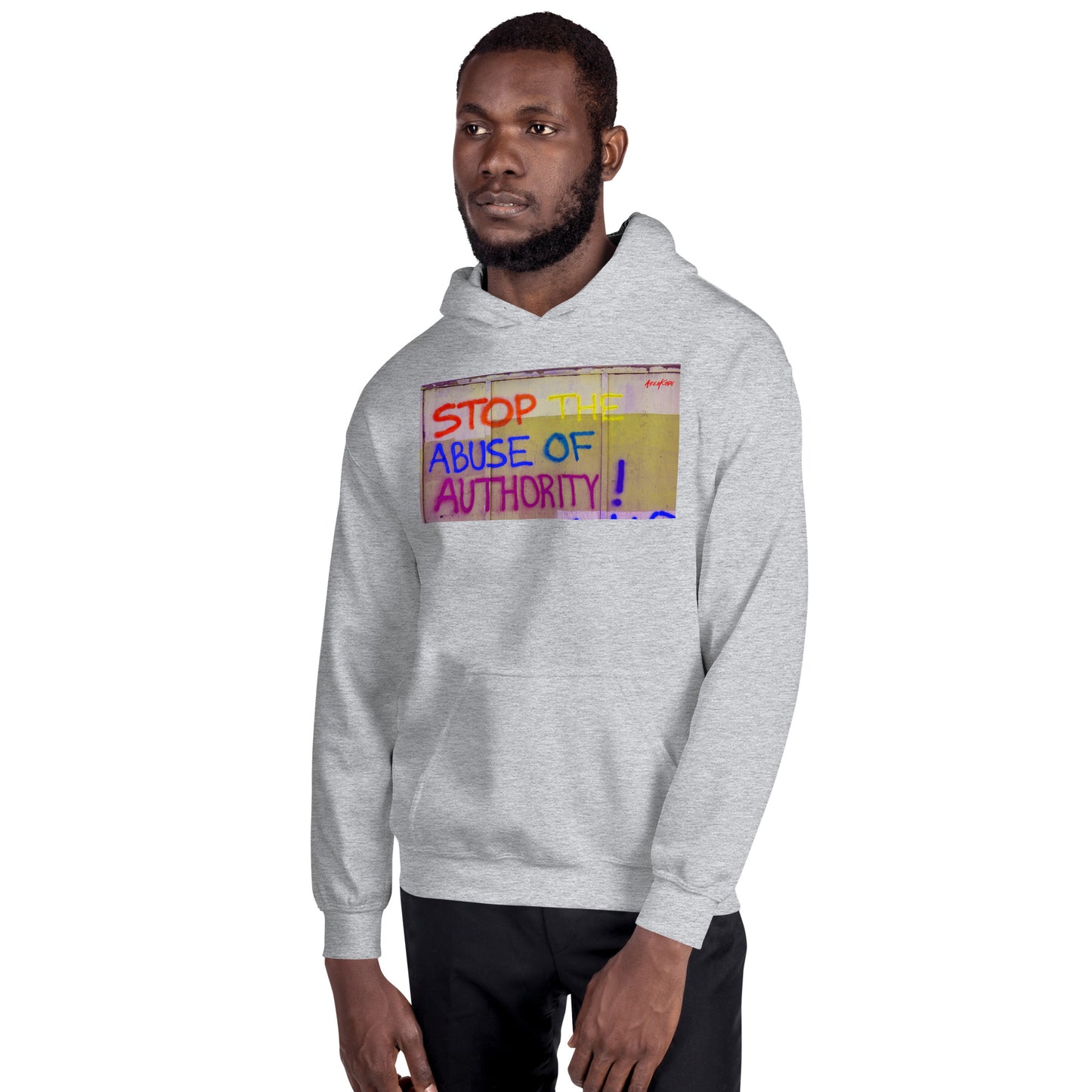 STOP ABUSE OF AUTHORITY Hoodie (unisex)