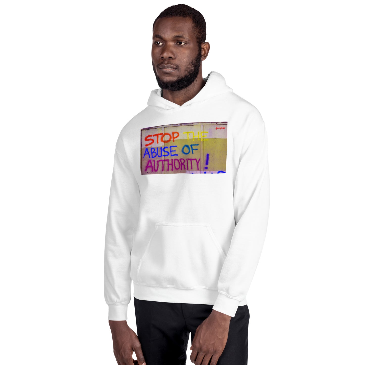 STOP ABUSE OF AUTHORITY Hoodie (unisex)