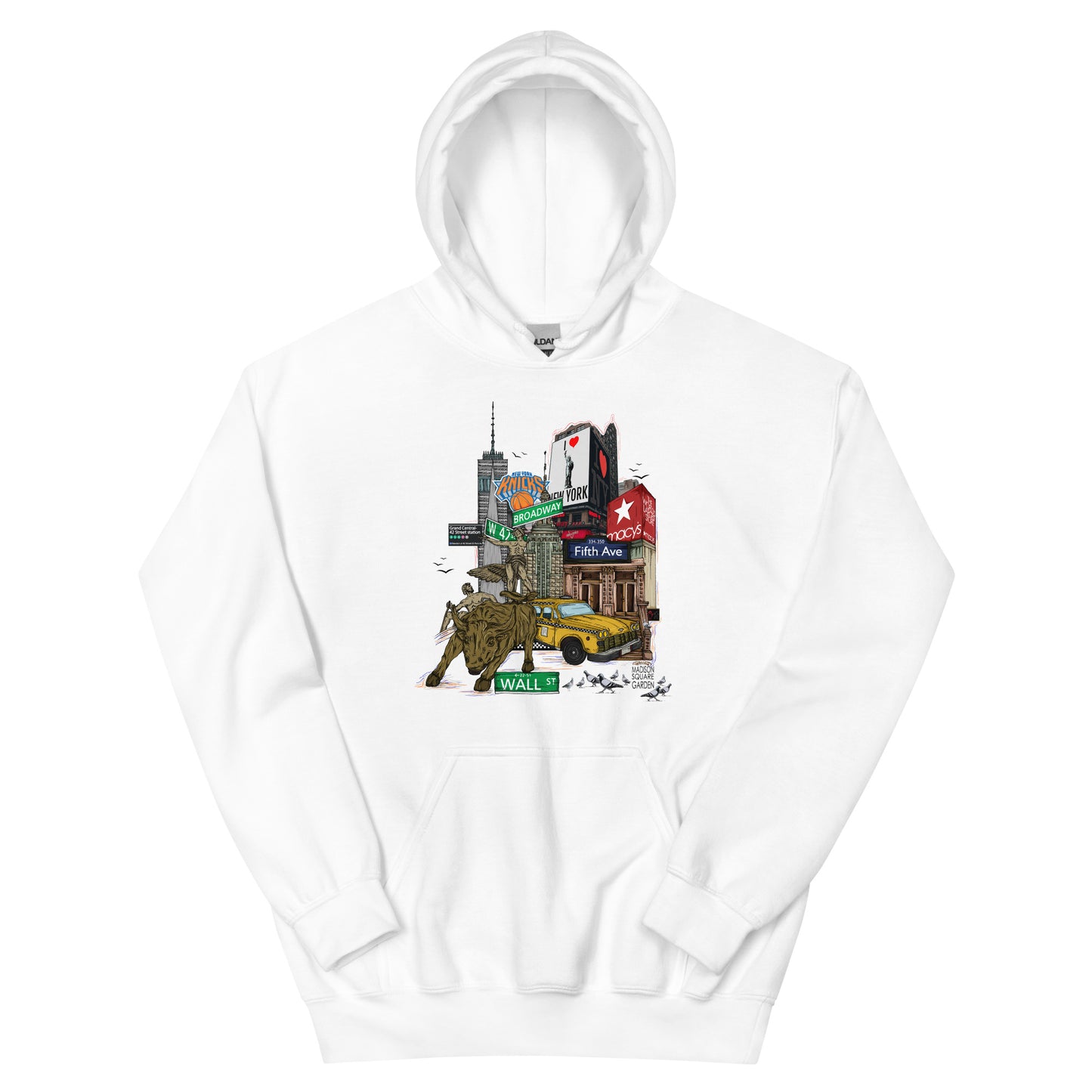 NYC graphic Hoodie (unisex)