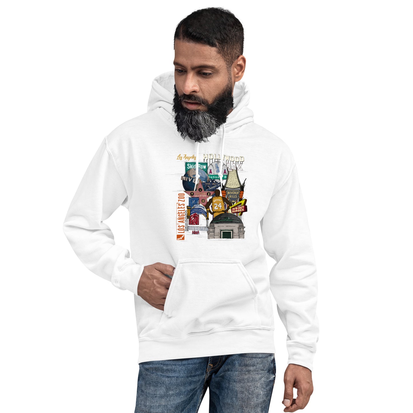 Los Angeles Graphic Hoodie (unisex)