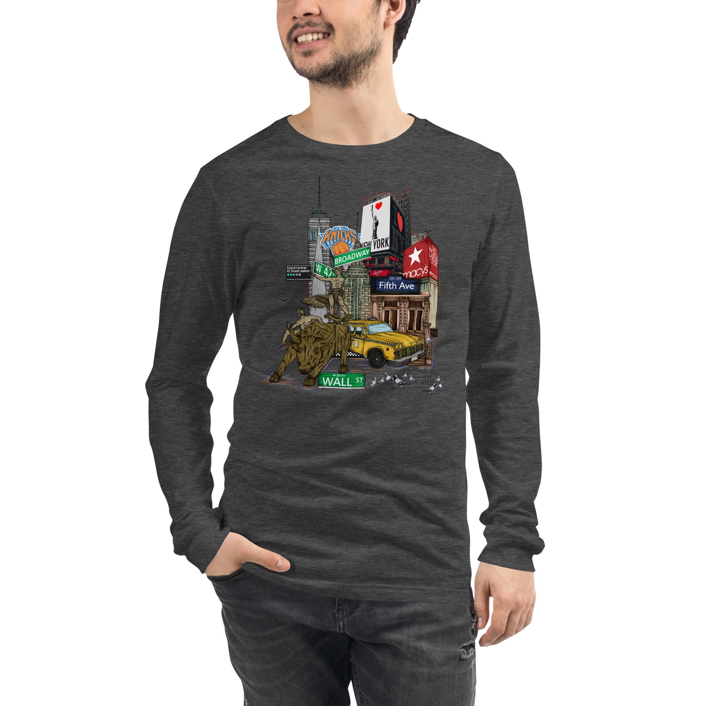 NYC Long Sleeve Tee (unisex)