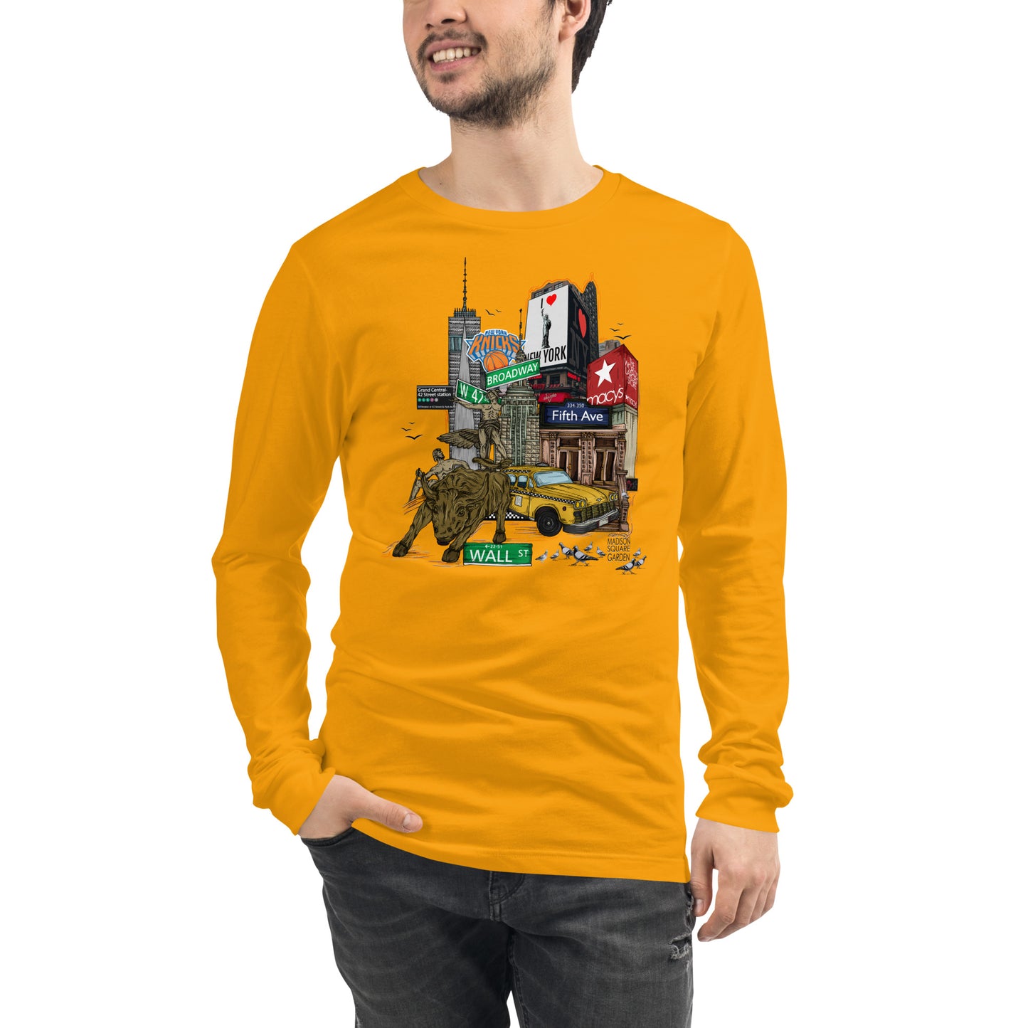NYC Long Sleeve Tee (unisex)
