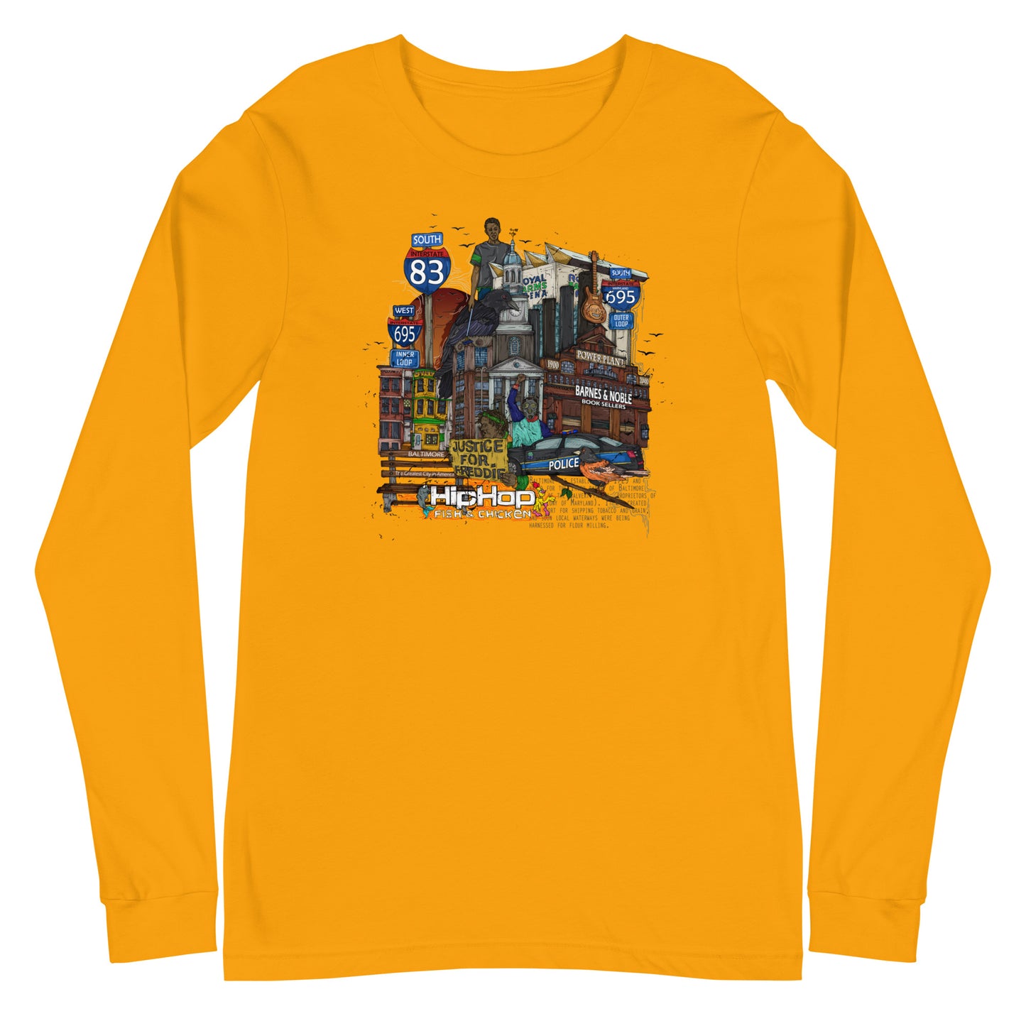 Baltimore Graphic Long Sleeve (unisex)
