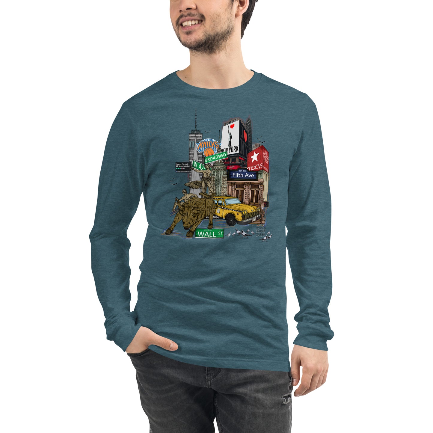 NYC Long Sleeve Tee (unisex)