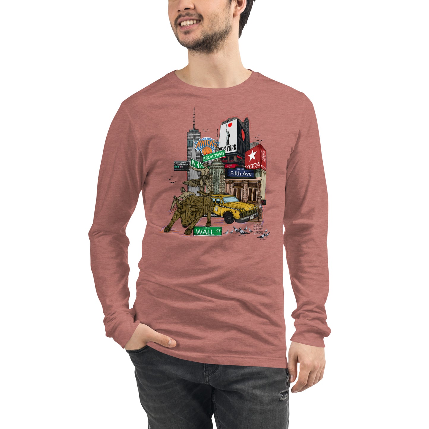 NYC Long Sleeve Tee (unisex)