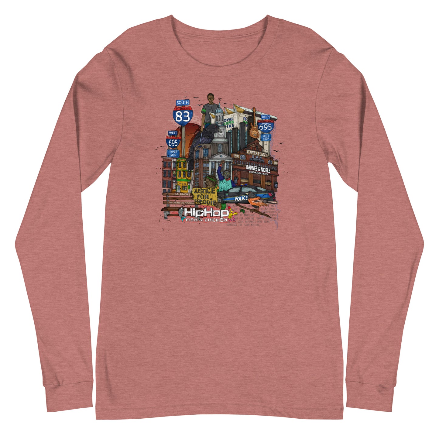 Baltimore Graphic Long Sleeve (unisex)