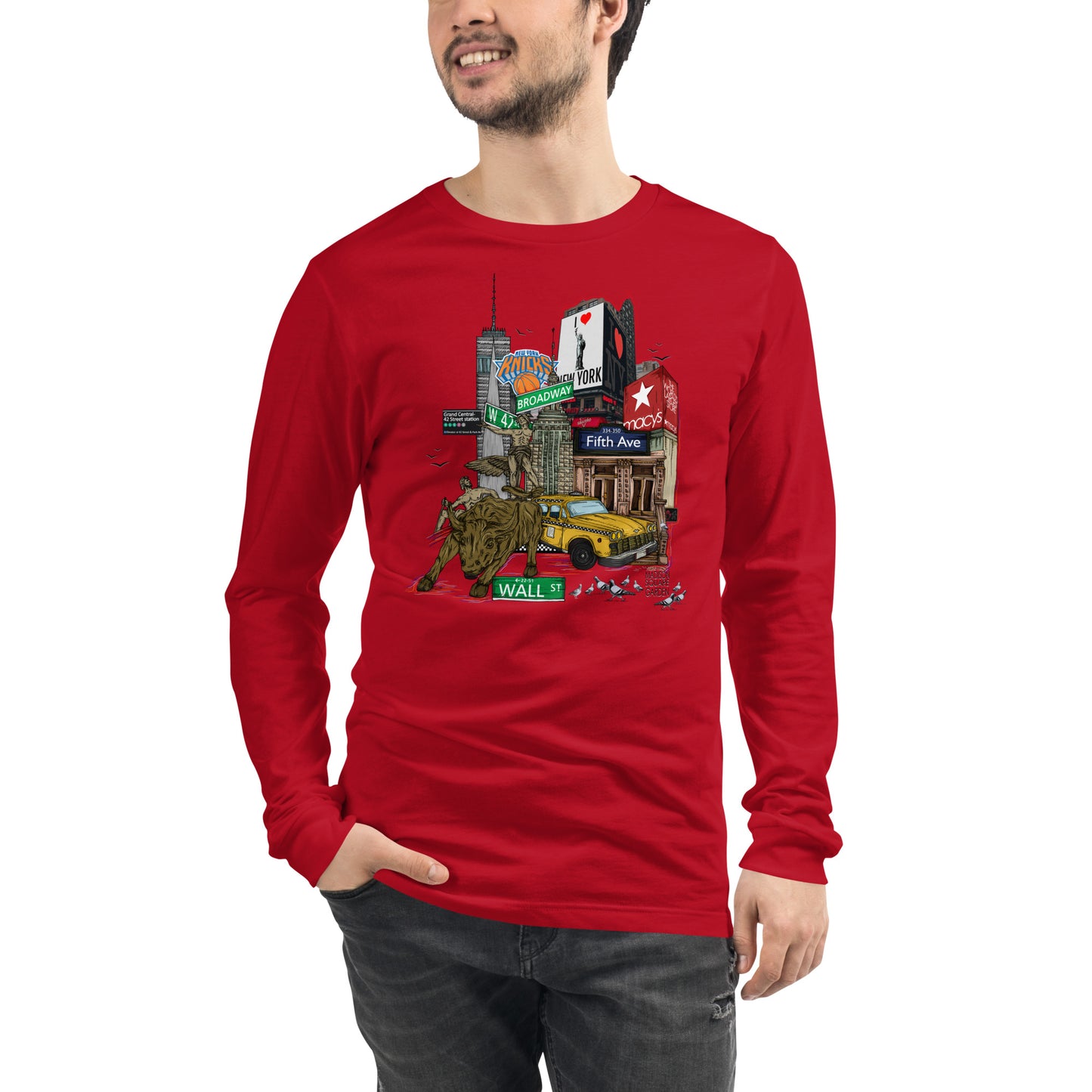 NYC Long Sleeve Tee (unisex)