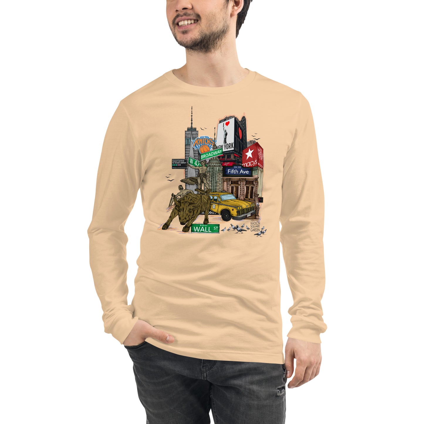 NYC Long Sleeve Tee (unisex)