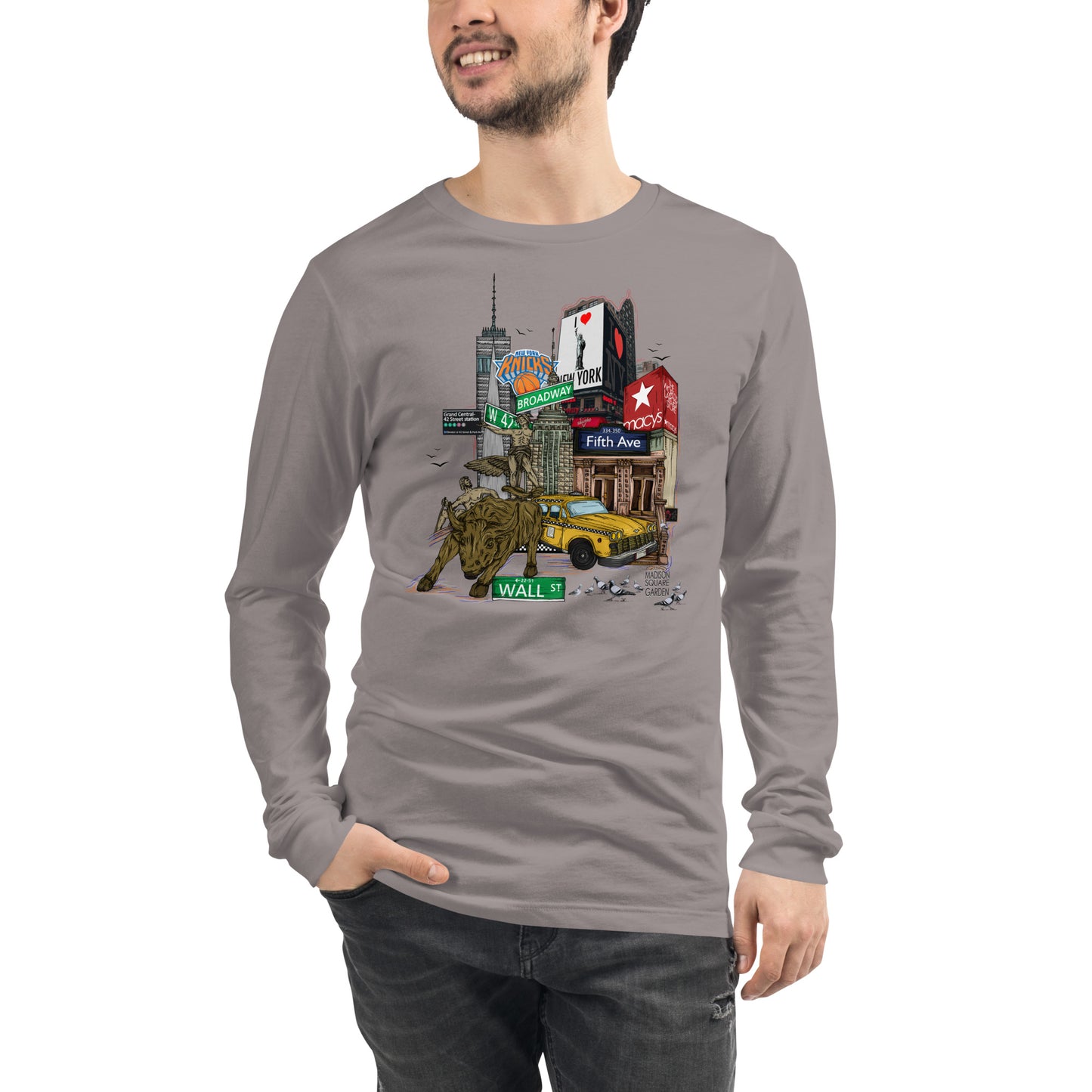 NYC Long Sleeve Tee (unisex)