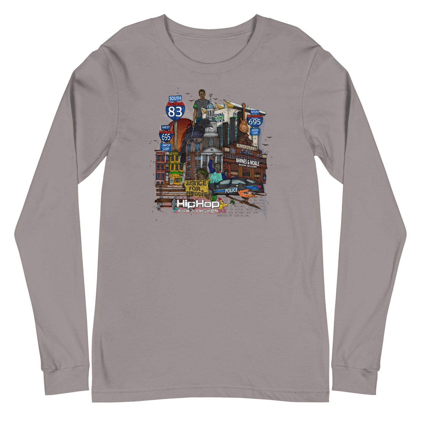 Baltimore Graphic Long Sleeve (unisex)