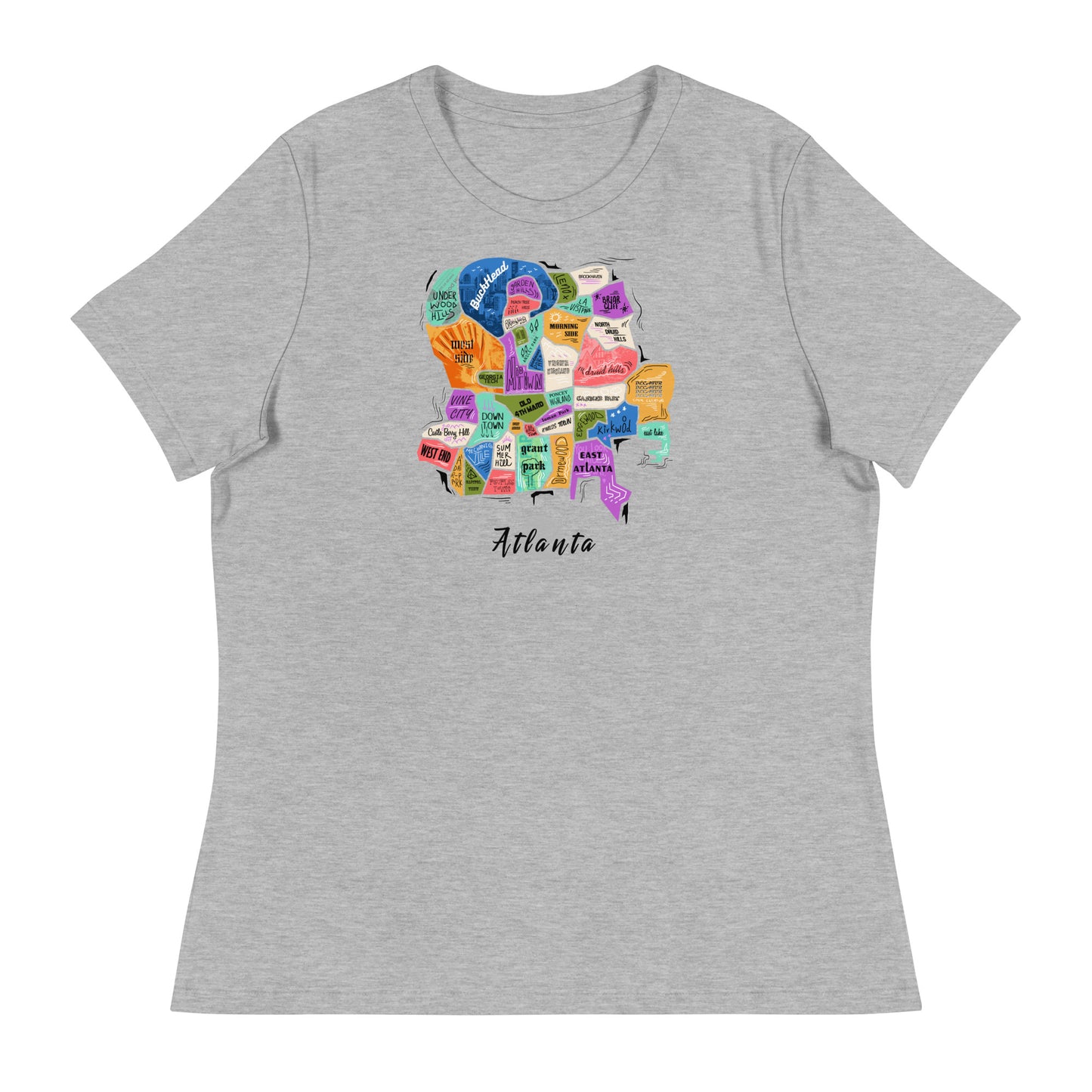 W| ATL Map T-shirt