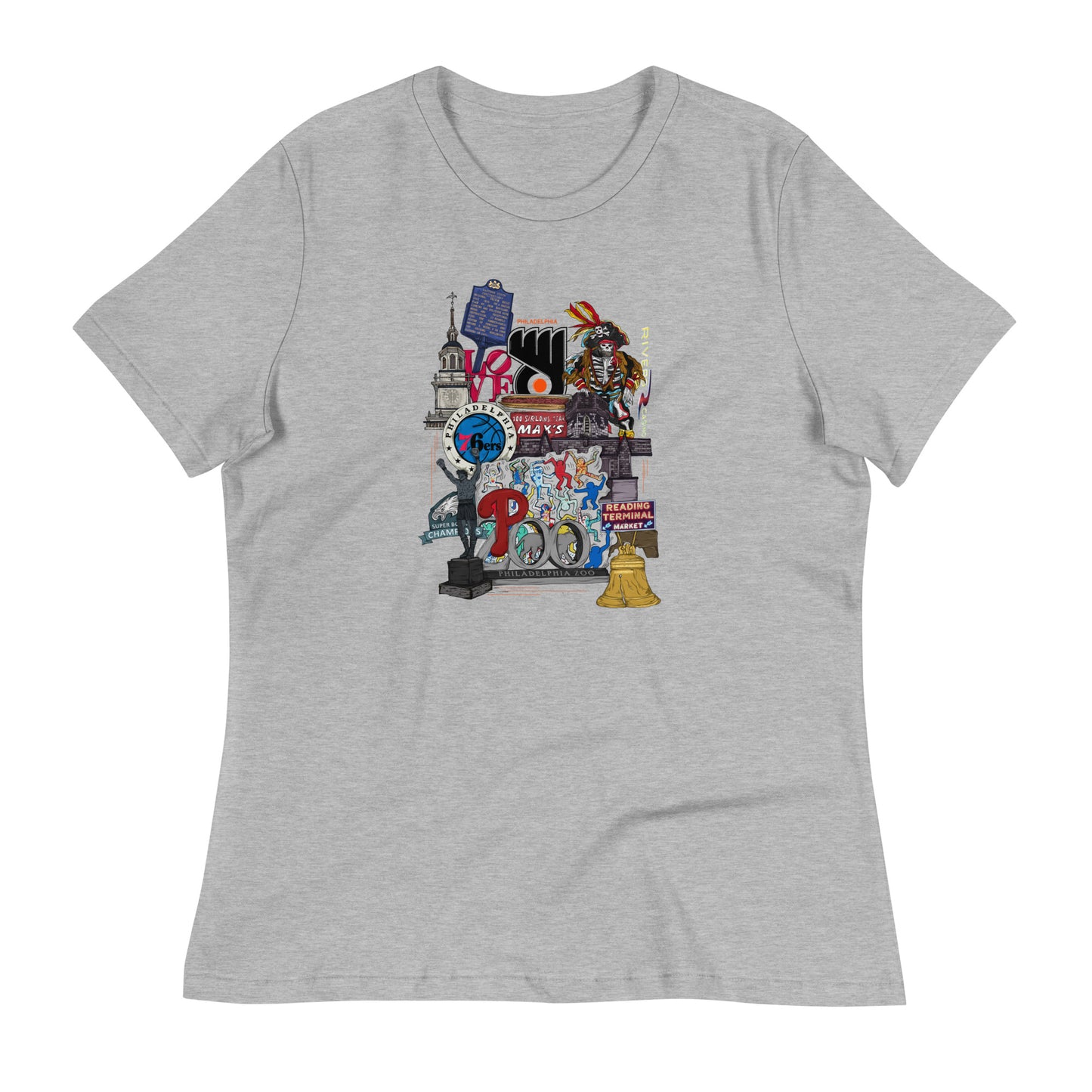 W| Philly Graphic t shirt
