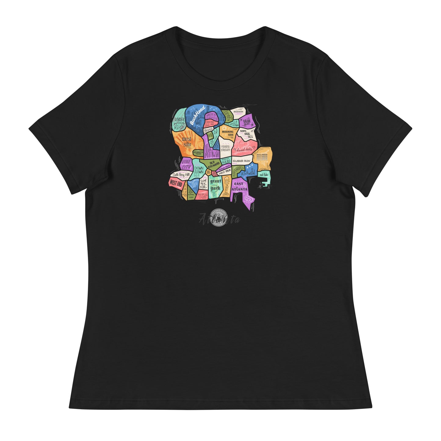 W| ATL Map T-shirt