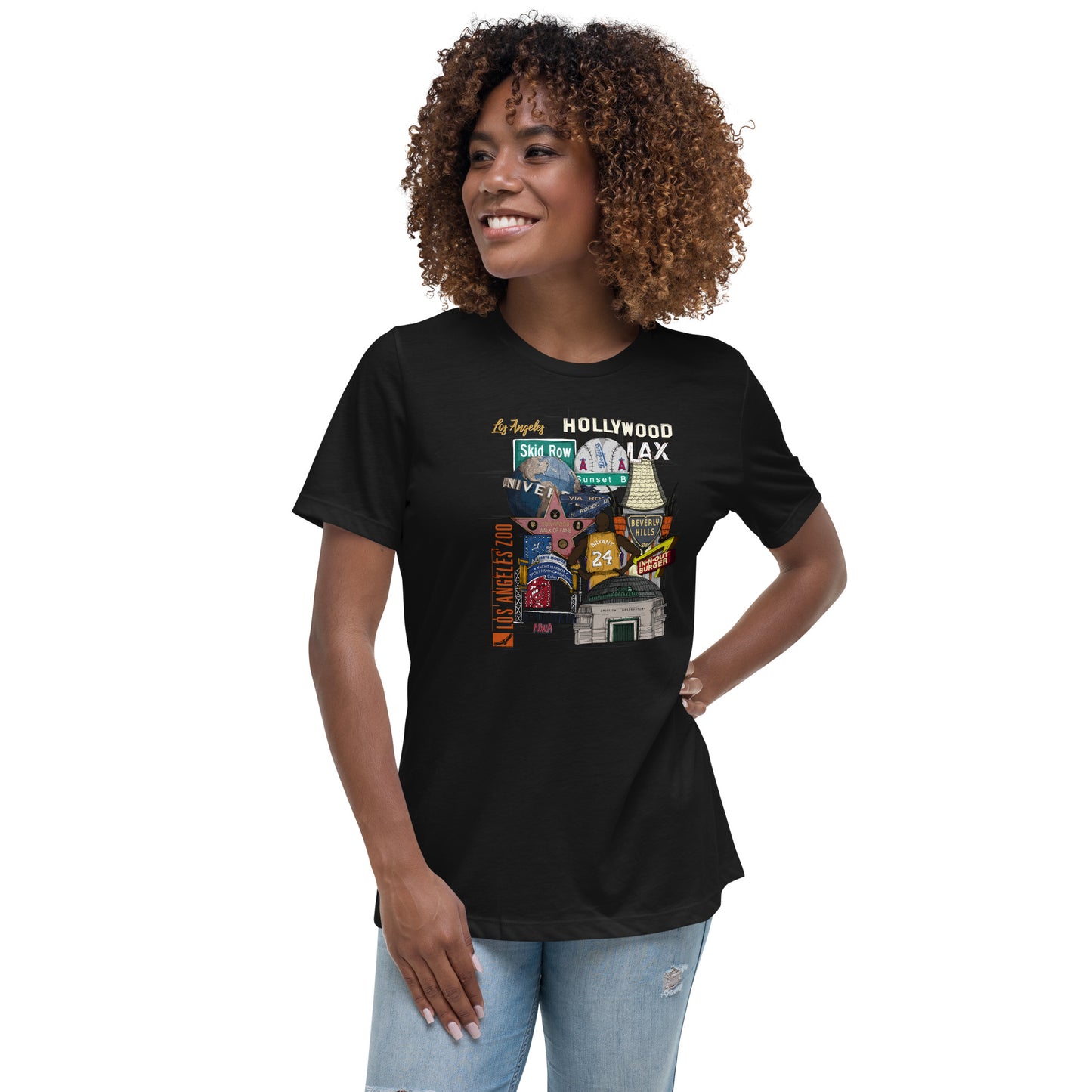 W| Los Angeles Graphic T Shirt