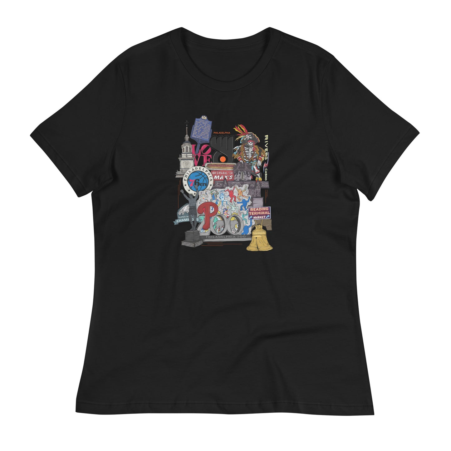 W| Philly Graphic t shirt