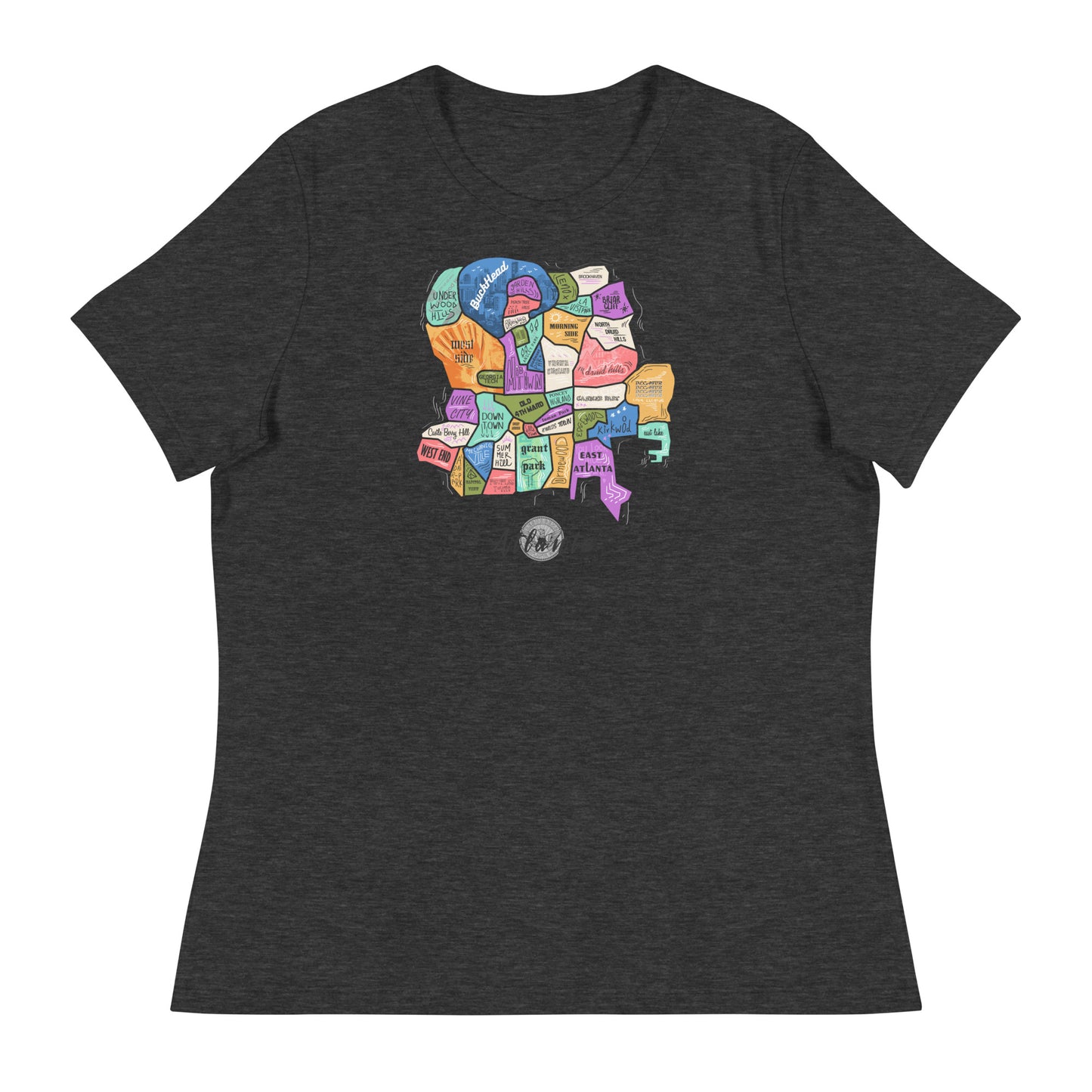 W| ATL Map T-shirt