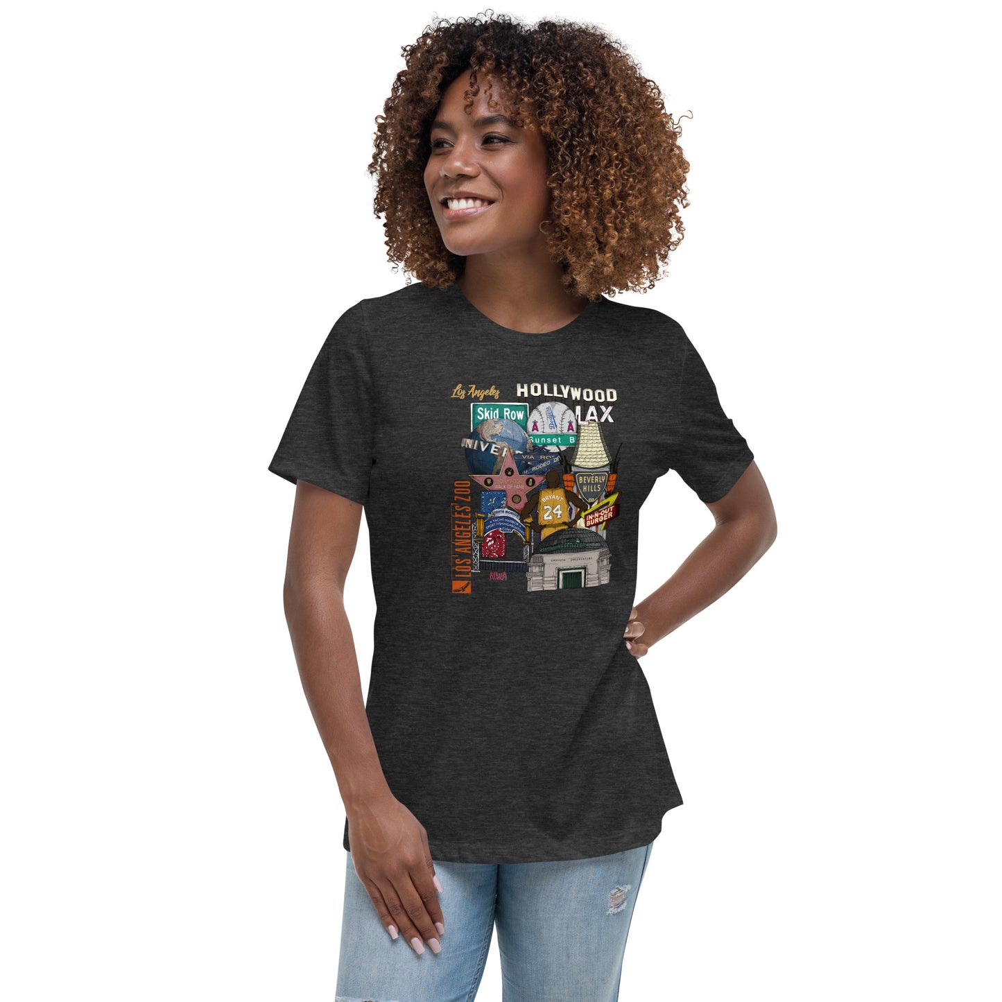 W| Los Angeles Graphic T Shirt