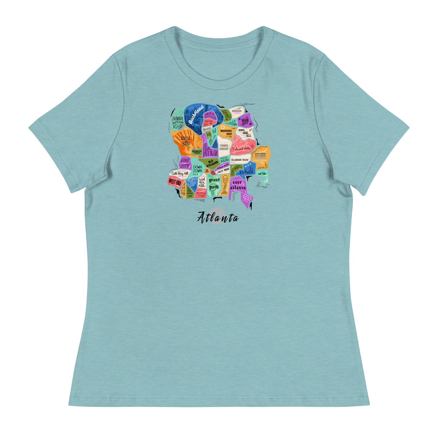 W| ATL Map T-shirt