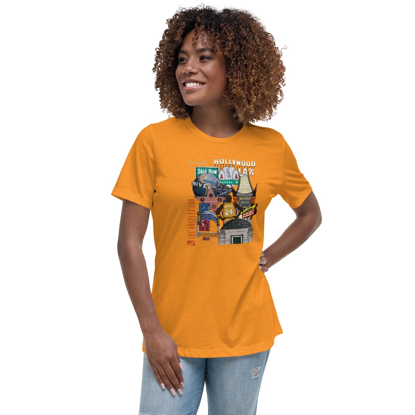 W| Los Angeles Graphic T Shirt