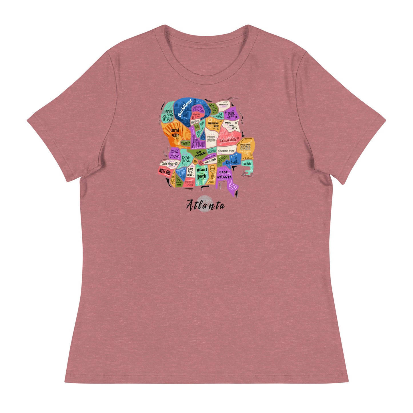 W| ATL Map T-shirt