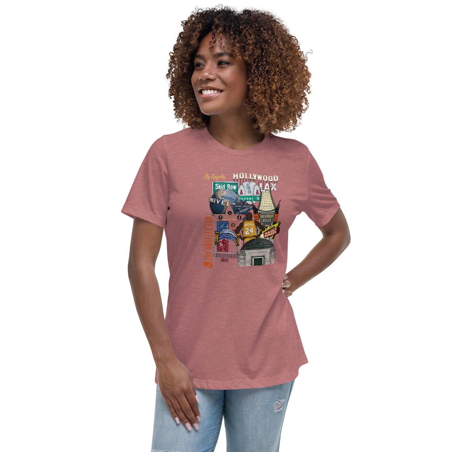 W| Los Angeles Graphic T Shirt